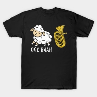 Sheep & Tuba instrument T-Shirt